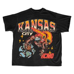 kansas city football t shirt | kansas city graphic bootleg t shirt | vintage kansas city football | vintage kansas