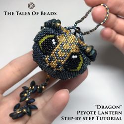 beaded dragon tutorial / seed bead animals patterns