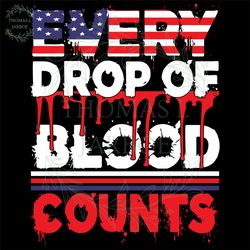 every drop of blood counts svg