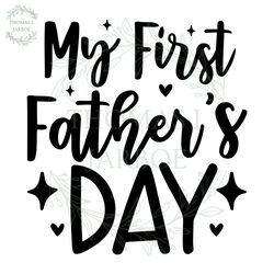 my first fathers day svg 1st holiday design