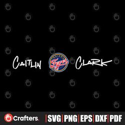 caitlin clark indiana fever basketball team svg