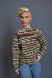 sweater for ken, clothes for dolls 1/6