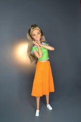 summer skirt for barbie dolls