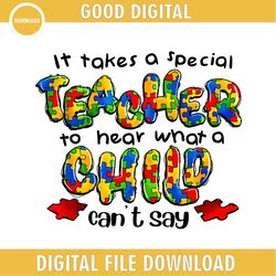 a special teacher to hear what child can't say png