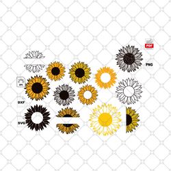 sunflowers bundle, sunflowers bundle svg, sunflowers svg, sunflowers shirts, sunflowers gift, sunflowers vector, sunflow