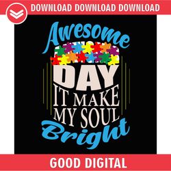 awesome autism puzzle make my soul bright png