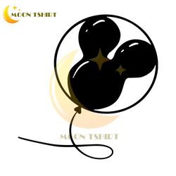 mickey mouse head balloon svg file