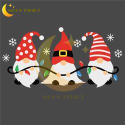 christmas gnomes svg, christmas lights svg, merry christmas svg, gnome png, christmas ornaments, winter svg, cut file fo