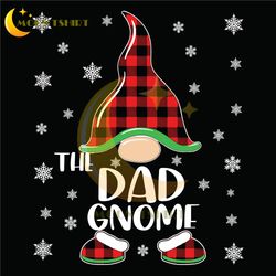 the dad gnome svg, gnomies buffalo plaid svg, gnomies xmas svg, gnomies christmas svg, dad christmas svg