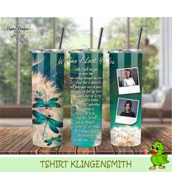 memorial tumbler png for loss of mom, when i lost you memorial tumbler wrap, dragonfly in memory png, sympathy gift for