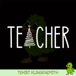 teacher christmas svg, teacher christmas pajamas svg, christmas tree svg, merry teacher svg, one merry teacher svg, holi