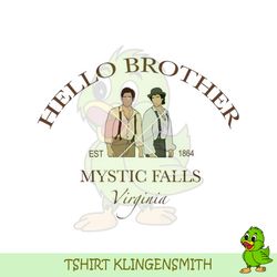 the vampire diaries svg, mystic falls virginia svg, salvatore brothers 1864 svg, png, jpeg instant download, hello broth