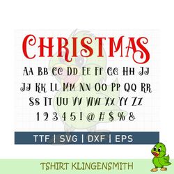 christmas font