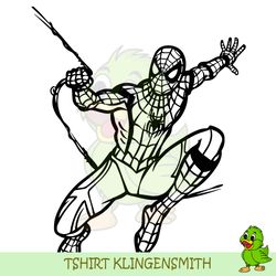 spiderman vector design svg