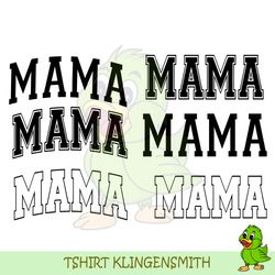 mama varsity arched svg, mama png, mama svg, mama svg png, mama svg file, mama svg varsity, mama svg cheetah, silhouette