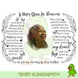 memorial svg file for loss of mother, mom memorial svg files for cricut, memorial png for sublimation, bereavement poem