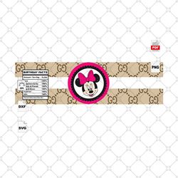 bottle wrapper, bottle wrapper svg, bottle wrapper vector, mickey svg, mickey vector, mickey mouse, mickey mouse bottle