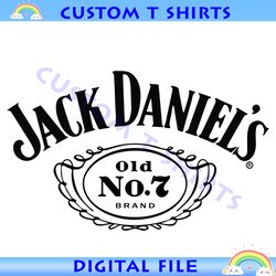 jack daniels label no 7 svg