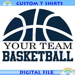 basketball svg, split name frame svg, basketball svg file for cricut, silhouette, team logo svg, vector sport clipart