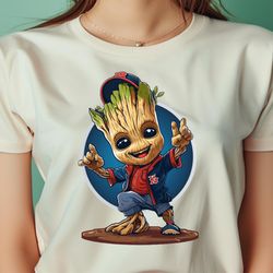 Royals Get A Groove With Groot Png, Groot Vs Kansas City Royals Logo Png, Groot Vs Kansas Digital Png Files