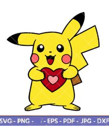 pikachu-heart-svg-love-svg-valentines-day-svg-disney-svg-cricut-silhouette-vector-cut-file