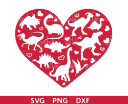 dinosaur valentine heart svg, boys girls valentine svg, baby dino svg, kids valentine png, files for cricut, sublimation