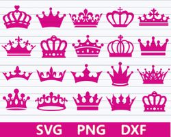 crown svg , crown svg bundle , clipart de la couronne , dossier crown cut , silhouette de couronne , king crown svg ,