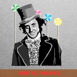 golden ticket rush png, charlie and the chocolate factory png, willy wonka digital png files