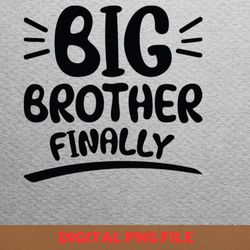 big brother influences png, big brother png, proud brother digital png files