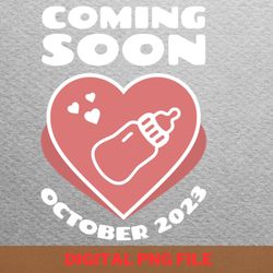 pregnancy reveal new chapter png, pregnancy reveal png, baby announcement digital png files