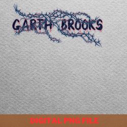 garth brooks custom designs png, garth brooks png, outlaw music digital png files