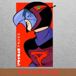 gatchaman justice fighters png, gatchaman png, battle of the planets digital png files