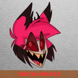 alastor head - helluva boss awesome png, helluva boss png, angel dust digital png files