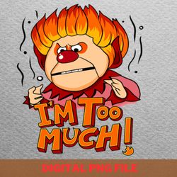 fire too much - heat miser wild png, heat miser png, happy christmas digital png files