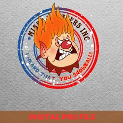 heat miser by richh walsh - heat miser incendiary png, heat miser png, happy christmas digital png files
