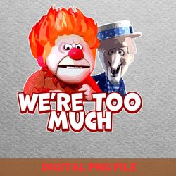 miser brother were too - heat miser pyre png, heat miser png, happy christmas digital png files