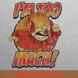 retro style heat miser 70s - heat miser enthusiasm png, heat miser png, happy christmas digital png files