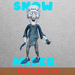 snow miser vintage - heat miser vigorous png, heat miser png, happy christmas digital png files