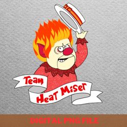 team heat miser - heat miser exuberant png, heat miser png, happy christmas digital png files