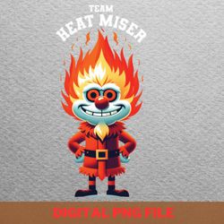 team heat miser - heat miser zealous png, heat miser png, happy christmas digital png files