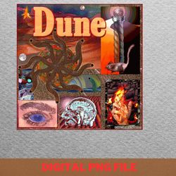 arrakis night hunt png, arrakis png, dune movie digital png files