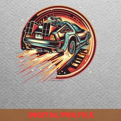 back to the future engages png, back to the future png, time travel digital png files