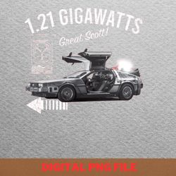 back to the future enlightens png, back to the future png, time travel digital png files