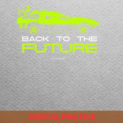 back to the future repairs png, back to the future png, time travel digital png files