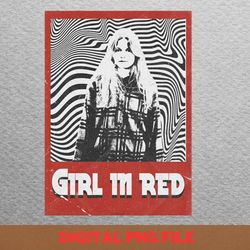 girl in red midnight musings png, girl in red png, indie music png.jpg