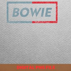 bowie distressed - bowie thin white png, david bowie png, pop art digital png files