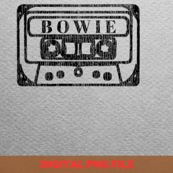 mr bowie cassette - bowie window dreams png, david bowie png, pop art digital png files