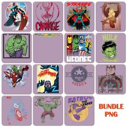 15 hulk png bundle, marvel hulk captain layered digital file,marvel avengers captain png bundle digital download