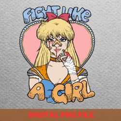 usagi anime icon fight like venus png, usagi png, sailor senshi digital