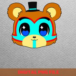 five nights at freddy keychains jingle png, best seller png, golden freddy digital png files